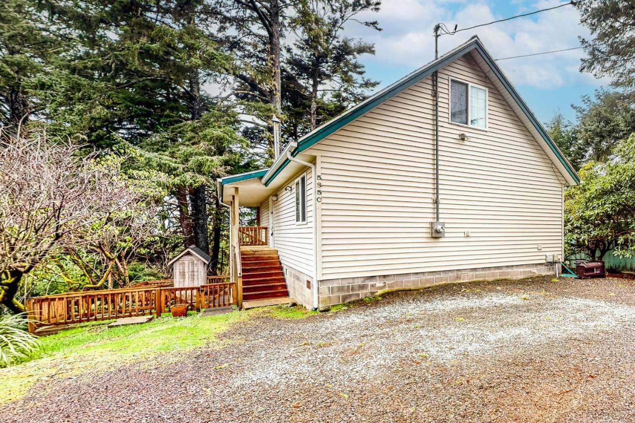 Villa Treehouse By The Sea Cape Meares Esterno foto